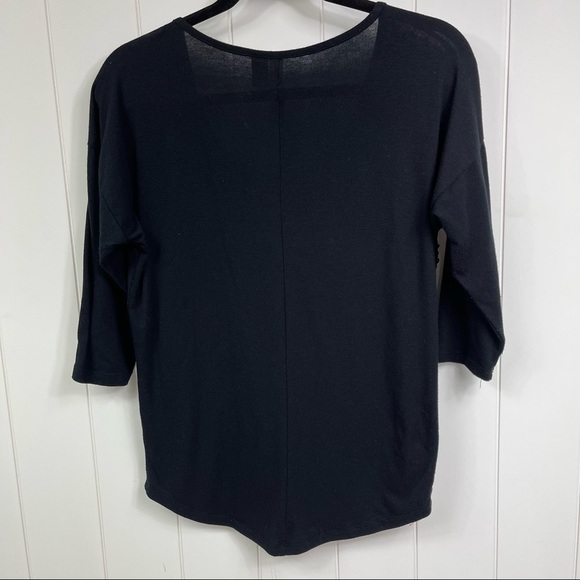 BLACK Sequins Tee - Picture 7 of 7